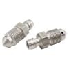 Aeroflow Stainless Steel Brake Bleed Nipples M10 x 1.00mm Sold as a Pair AF331-03