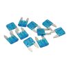 Aeroflow 15 AMP Mini Blade Fuse Blue 10 Pack AF49-4019