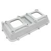 Aeroflow Top Plate with Dual Carburettor Flange Natural Cast Finish For Modular Intake Manifolds Suit 4150 Square Bore Carbs AF6085-0000