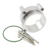 Aeroflow DBW 70mm Throttle Adapter fits Ford FG, FG-X with Barra Engine AF64-2148