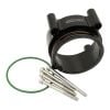 Aeroflow DBW 70mm Throttle Adapter fits Ford FG, FG-X with Barra Engine AF64-2148BLK
