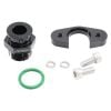 Aeroflow Nissan Fuel Pressure Regulator Adapter Black suit Standard Regulator with Aftermarket Fuel Rails AF64-2209BLK