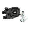 Aeroflow Dual Port Sandwich & Oil Theromstat Adapter fits Subaru EJ AF64-4114