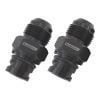 Aeroflow Screw In Cover Breather Adapter Black fits Ford Coyote AF708-10-09BLK