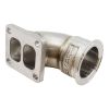 Aeroflow T4 Straight Mount Stainless Adapter fits GM LS AF8470-2005