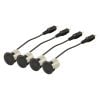 Aerpro APPSH422 22mm Parking Sensor Heads 4-Pack