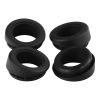 Aerpro APPSRR15 Black 15 Degree Rubber Sensor Sleeves 4-Pack