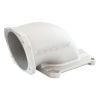 Aeroflow Cast EFI Throttle Body Elbow Natural Cast Finish fits 4150 / 4500 Flanges & GM LS 4 Bolt Throttle Body AF2045-1001