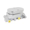 Aeroflow AF300-150 GM Brake Master Cylinder 1in Bore Chrome Finish Cast Aluminum with Smooth Top Lid