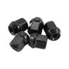 Aeroflow Wheel Nut Set Acorn Taper M12x1.5 Black 5-Pack AF3016-1000