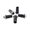 Aeroflow Wheel Nut Set Acorn Taper M12x1.5 Black 5-Pack AF3016-3000