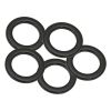 Aeroflow Standard Wheel Nut Washer Black 5pk 1.060