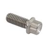 Aeroflow AF3501-0590 M6 x 1.00mm UHL 15mm Titanium Bolt 12 Point Head 
