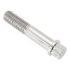Aeroflow M10 x 1.25mm UHL 50mmTitanium Bolt 12-Point Head Natural Finish 1pc AF3503-1968