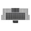 Aeroflow Big Block Chrysler 413-426 Head Stud Kit 12-Point Nuts fits Aeroflow 220cc Cylinder Heads and Edelbrock RPM Heads 8740 Grade Material AF37-2024