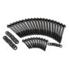 Aeroflow GM LS Head Bolt Kit with Even Length 12-Point Head fits 2004 and On Engines 8740 Grade Material AF37-2125