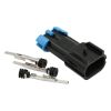 Aeroflow Delphi 40mm Fuel Pump Male Plug & Pins Rated for all Fuel Types fits 525LPH 450LPH Aeroflow Fuel Pumps AF49-1159
