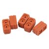 Aeroflow Replacement 2-Pin WeatherTight DTM Wire Seal fits Grey Connector with 20 AWG Wire 5pk AF49-9140