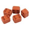 Aeroflow Replacement 4-PinWeatherTight DTM Wire Seal fits Grey Connector with 20 AWG Wire 5pk AF49-9142