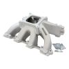Aeroflow GM LS Cathedral Port Carburetor Hi Rise Single Plane Non-EFI Intake Manifold Natural Cast Finish 4 Barrell 4150 Square Bore Carburetor Pad AF6040-5005