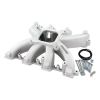 Aeroflow GM LS Rectangle Port Carburetor Street Single Plane Non-EFI Intake Manifold Natural Cast Finish 4 Barrell 4150 Square Bore Carburetor Pad AF6040-6000