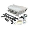 Aeroflow GM LS Cathedral Port Low Rise EFI Modular Intake Manifold Natural Cast Finish fits 102mm/105mm Throttle Body & 14mm Short Injectors AF6063-5000
