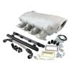 Aeroflow GM LS Rectangle Port Low Rise EFI Modular Intake Manifold Natural Cast Finish fits 102mm/105mm Throttle Body & 14mm Short Injectors AF6063-6000