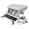 Aeroflow GM LS Rectangle Port Hi Rise EFI Modular Intake Manifold Natural Cast Finish fits 102mm/105mm Throttle Body & 14mm Short Injectors AF6063-6001