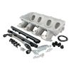 Aeroflow Low Rise EFI GM LS Cathedral Port Intake Manifold Base Natural Cast Finish fits Modular Intake Manifolds AF6079-5001
