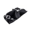 Aeroflow AF6210-1002 BB Chev Hi-Rise Single Plane Intake Manifold Black 3500 7500 RPM Square Bore Carburetor Pad Non-EGR