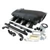 Aeroflow GM LS Cathedral Port Low Rise EFI Modular Intake Manifold Black Finish fits 102mm/105mm Throttle Body & 14mm Short Injectors AF6263-5000