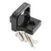 Aeroflow 3 Port Boost Solenoid Sensor Mounting Bracket Black Finish AF64-1036