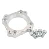 Aeroflow Nissan SR20 Bosch 68mmDBW Adapter Raw Finish fits 68mm Bosch Throttle Body AF64-2142