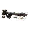 Aeroflow AF64-2213BLK Billet EFI Fuel Rails Black suit 14mm Full Length Fuel Injectors fits Mazda Series 45 13B