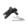 Aeroflow AF64-4098BLK GM LS Billet Alternator Bracket to suit VE-VF Commodore Black