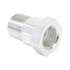 Aeroflow Temperature Probe Adapter 1/2in NPT to 5/8in-18 UNF Silver AF660-08S