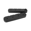 Aeroflow AF77-5011BLK GM LS Billet Valve Cover Set Black