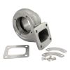 Aeroflow Boosted 0.96 A/R T4 Inlet & V-Band Outlet Turbo Exhaust Housing fits Boosted GEN 1 7875 Turbochargers Cast Iron Material AF8050-1027
