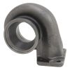 Aeroflow Boosted 0.82 A/R T3 Inlet & V-Band Outlet Turbo Exhaust Housing fits Boosted B5455 & B5855 Turbochargers Cast Iron Material AF8050-1047