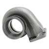 Aeroflow Boosted 0.82 A/R T3 Inlet & V-Band Outlet Turbo Exhaust Housing fits Boosted 6262 & 6862 Turbochargers Cast Iron Material AF8050-1053