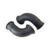 Aeroflow AF8200-2010 GM LS Twin Turbo Turn Up Adapter Manifolds 2.5in V-Bands and AF8080-1016 Flange Pair