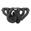 Aeroflow Toyota 2JZ-GE Non Turbo V-Band Flange High Mount Turbo Manifold fits Boosted 7375 up to Boosted 7975 in V-Band Flange with 50mm External Wastegate Flange AF8217-9000