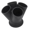 Aeroflow 4 into 1 Round Turbo Merge Collector with 1-1/2