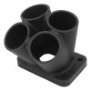Aeroflow 4 into 1 Round Turbo Merge Collector T25/T28 Flange No Wastegate Hole Cast 304 AF8330-2000