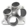 Aeroflow 4 into 1 Turbo Merge Collector 4G63 Factory OEM 4 Bolt Flange No Wastegate Hole Cast 304 AF8390-2000
