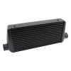 Aeroflow 600x300x76mm Race Series Aluminium Intercooler Black Powder Coated Finish 3