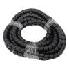 Aeroflow 20.8mm ID Spiral Wrap Black Cover 1 Meter fits -10AN 100/450 Series Hose and -8AN 500 Series Rubber Hose AF91-9808