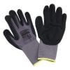 Aeroflow Medium Mechanic Gloves- One Pair Black Nitrile Foam AF98-2220