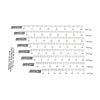 Aeroflow Timing Tapes Includes 8 Different Sizes to Fit Most Harmonic Balancers AF99-2010