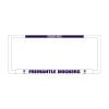 Sperling Fremantle AFL Number Plate Frame